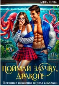 Поймай заучку, дракон! Истинное невезение короля академии (СИ) - Флор Анна