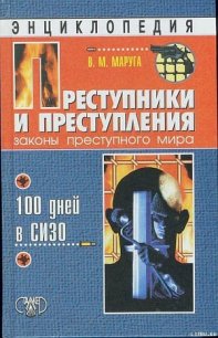 Преступники и преступления. Законы преступного мира. 100 дней в СИЗО - Маруга Валерий Михайлович