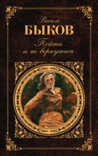 Пойти и не вернуться - Быков Василь Владимирович