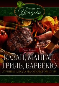 Казан, мангал, гриль, барбекю. Лучшие блюда на открытом огне - Зорин Иван