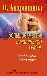 Большое счастье в маленькой семье. С ребенком, но без мужа - Андрюшина Ольга