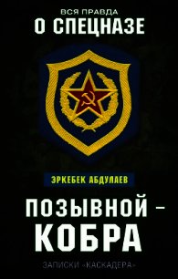 Позывной – Кобра. Записки «каскадера» - Абдуллаев Эркебек